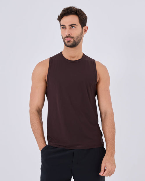 Men's Tank Dark Cocoa