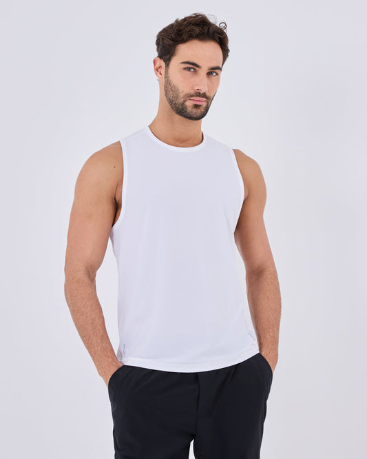 Men's Tank White