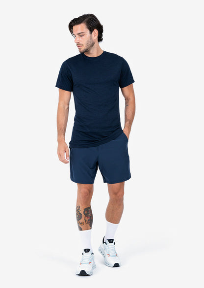 Men's Tee Navy Melange