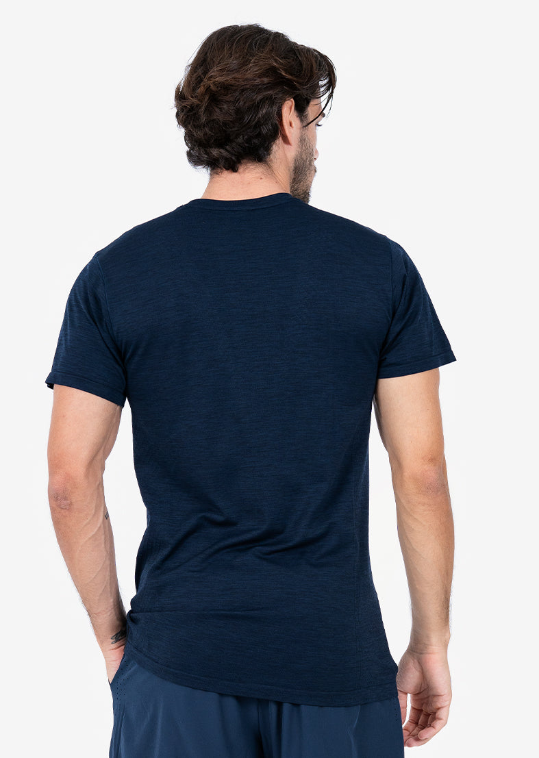 Men's Tee Navy Melange