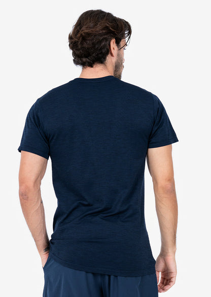 Men's Tee Navy Melange