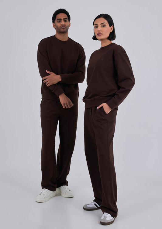 Oversized Sweater Unisex Dark Cocoa