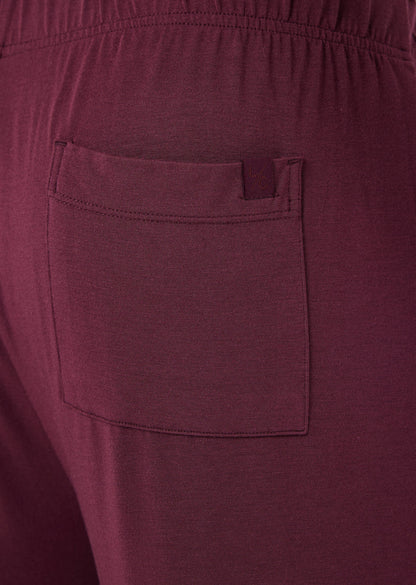 Men's Pant Dark Burgundy