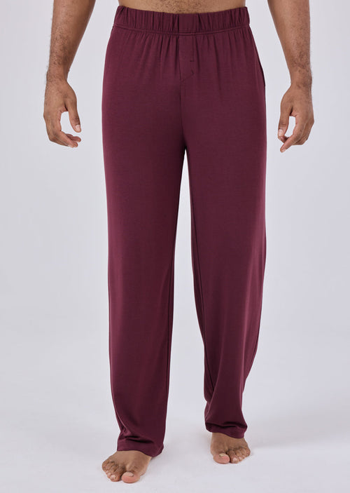 Men's Pant Dark Burgundy