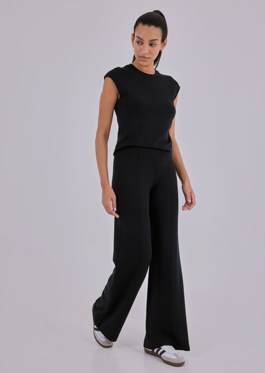 Women's Wide Leg Pants Black