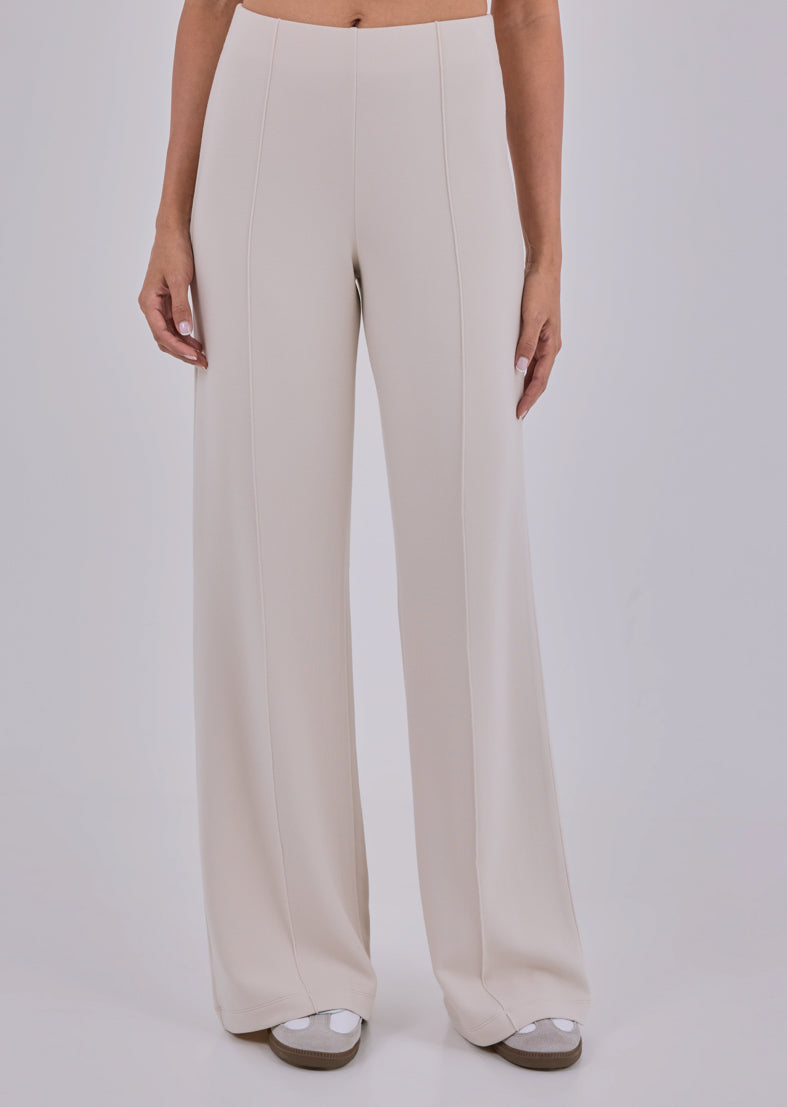 Women's Wide Leg Pants Bone