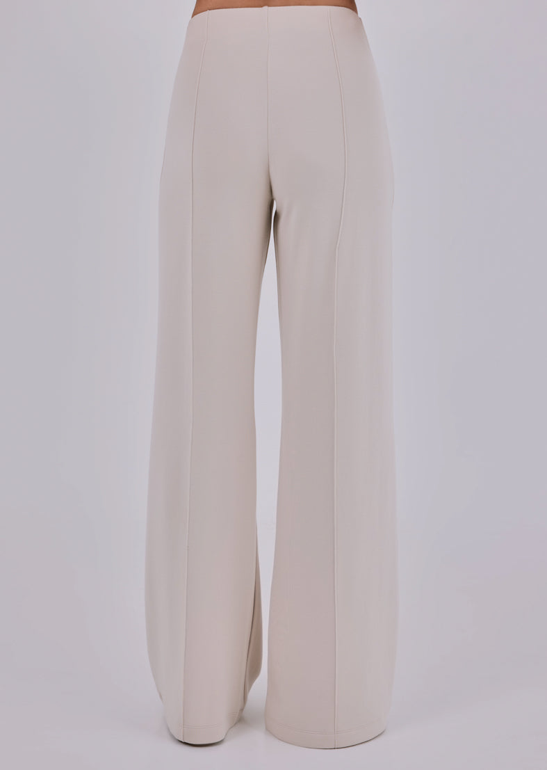 Women's Wide Leg Pants Bone