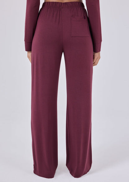 Women's Pant Dark Burgundy