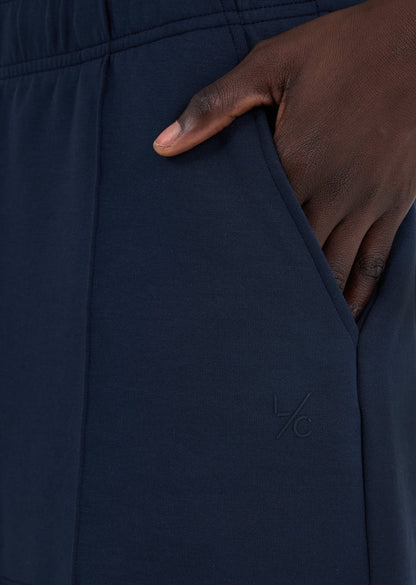 Women's Pintuck Short Dark Navy