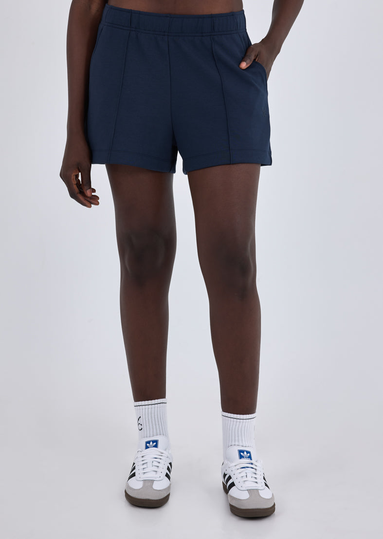 Women's Pintuck Short Dark Navy