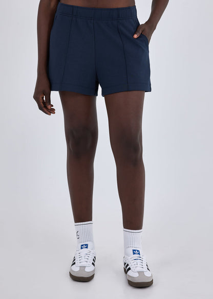 Women's Pintuck Short Dark Navy