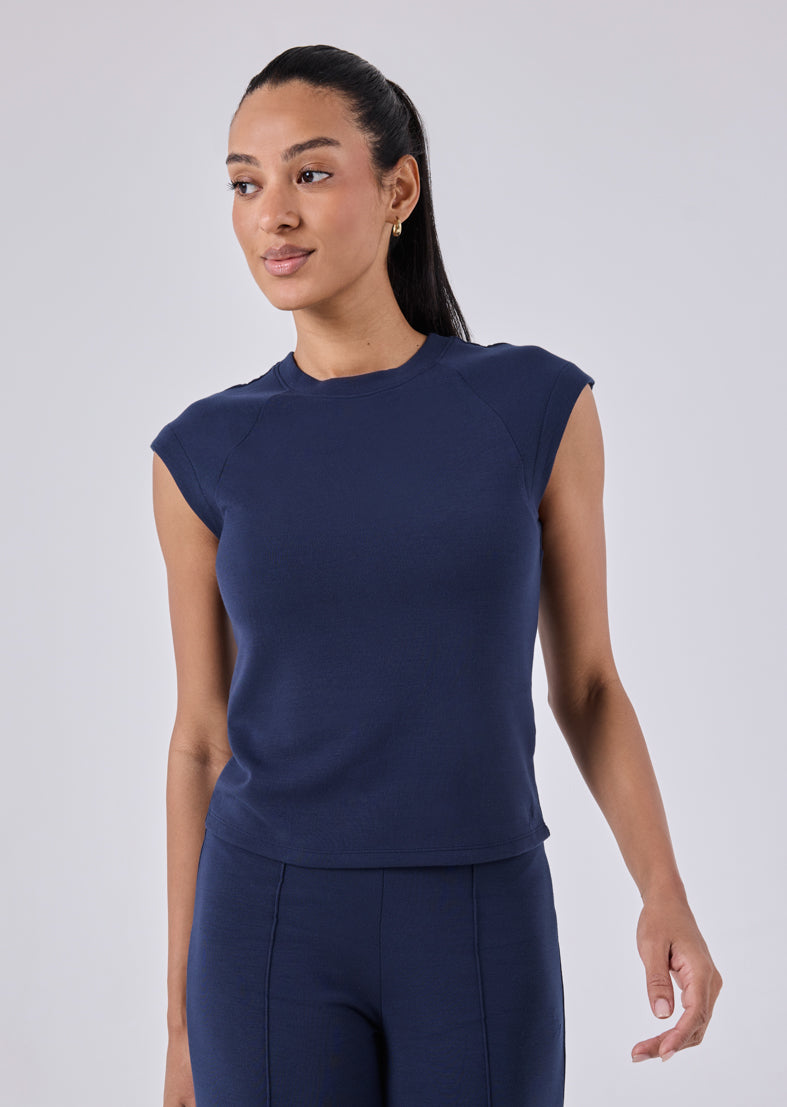 Women's Raglan Tee Dark Navy