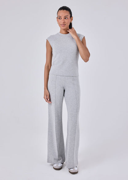 Women's Raglan Tee Grey Marl