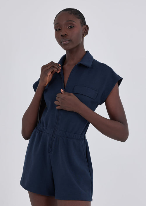 Women's Romper Dark Navy