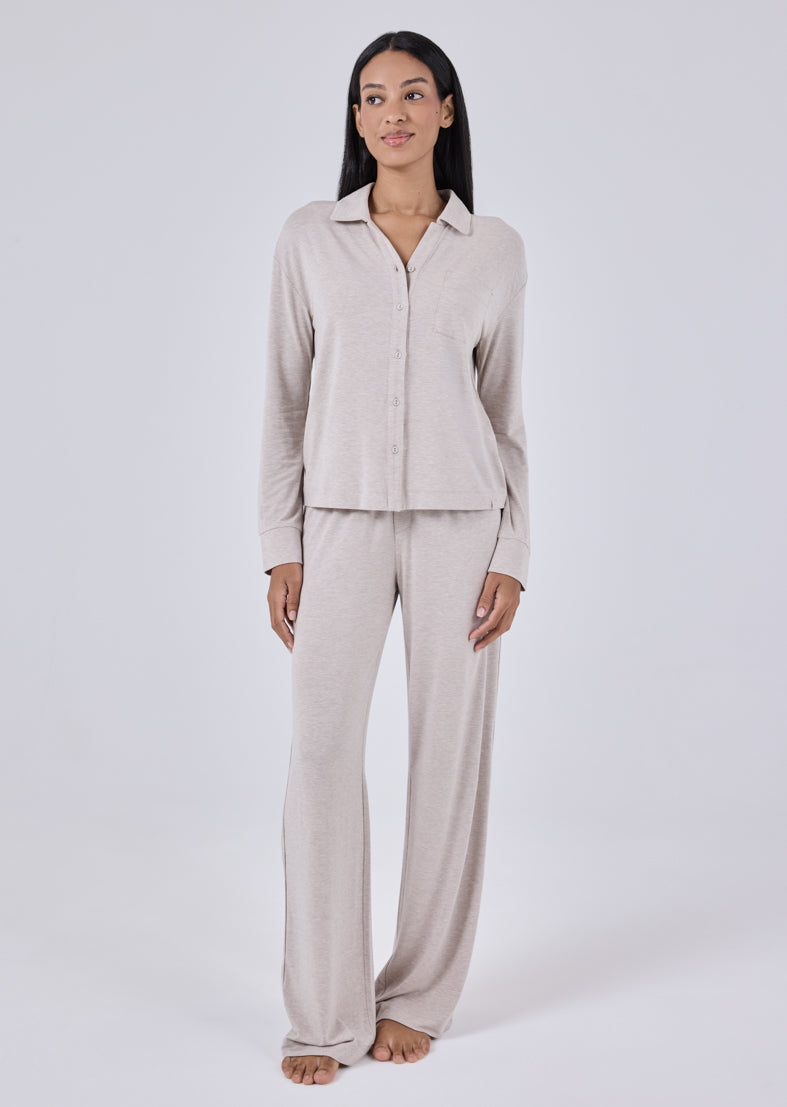 Women's Shirt Oatmeal Heather