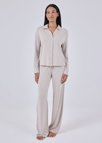 Women's Shirt Oatmeal Heather