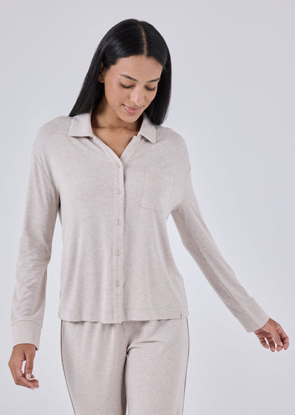 Women's Shirt Oatmeal Heather