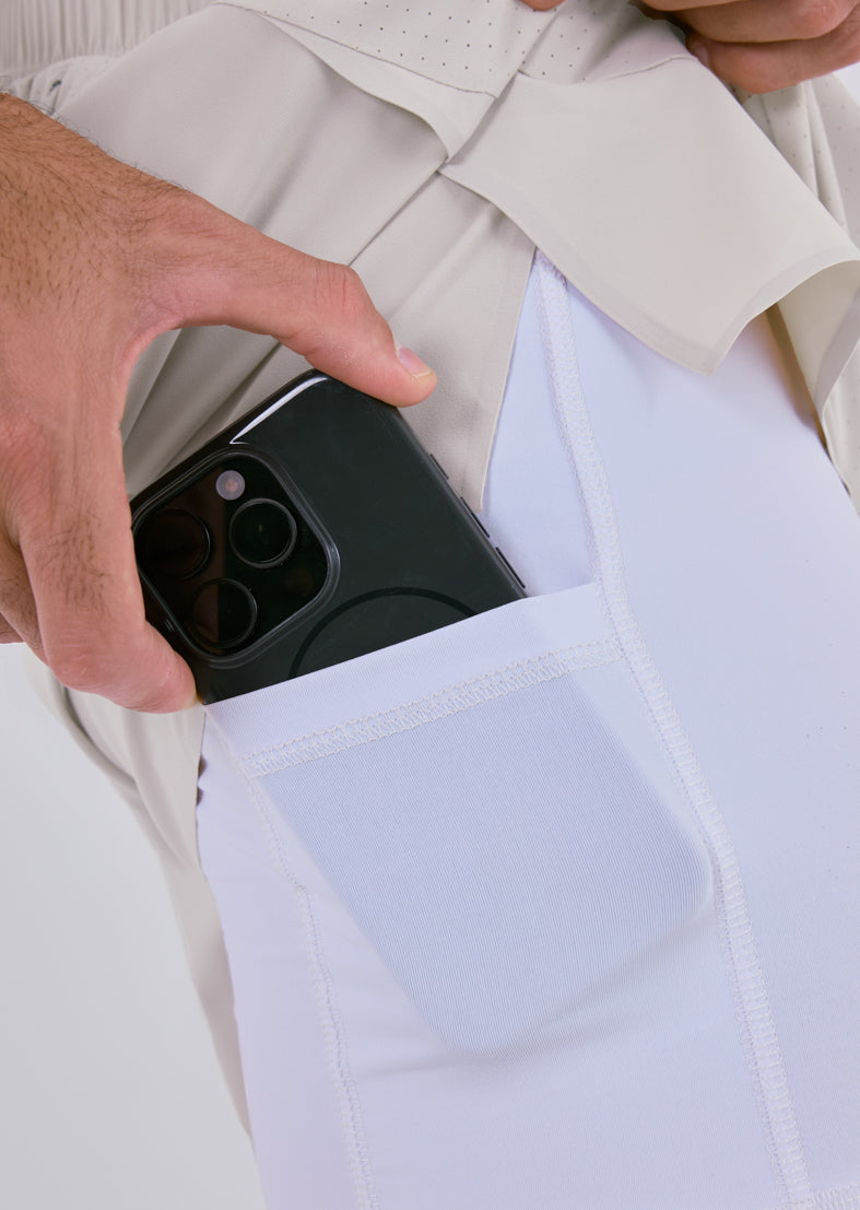 Men's Agility Shorts Stone