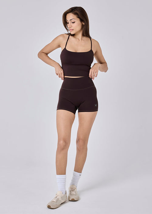 Women's Shorts 4" Dark Cocoa