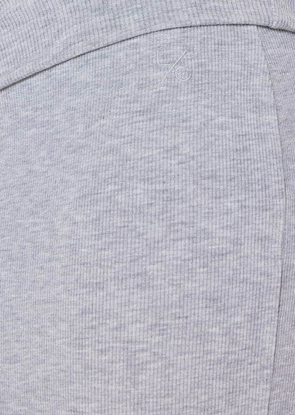 Women's Fold Waist Skirt Grey Marl