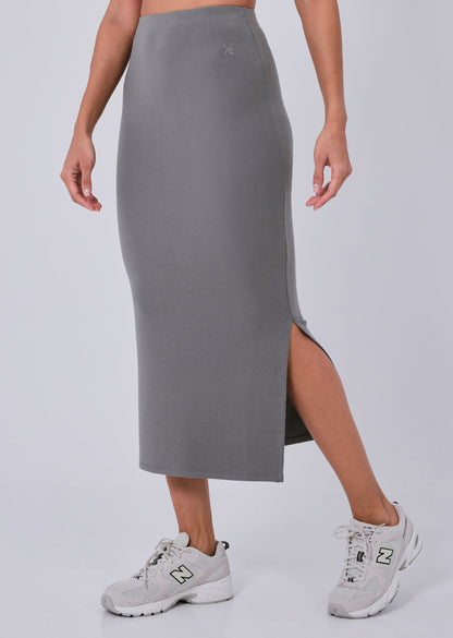 Women's Tube Skirt Pebble Grey