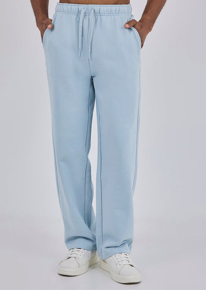 Oversized Unisex Sweat Pants Blue Mist