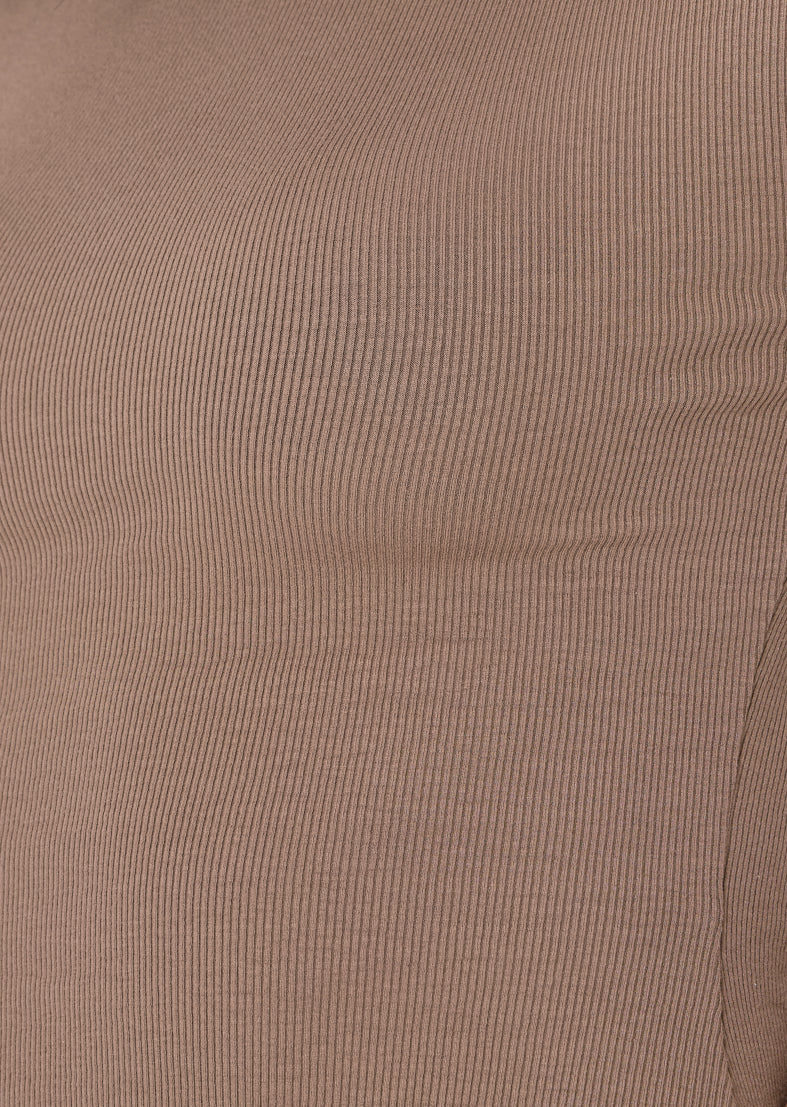 Women's Cap Sleeve Top Walnut