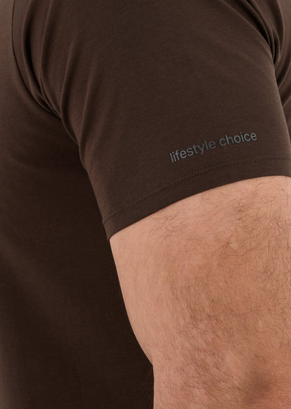 Mens Essential Tee Coffee
