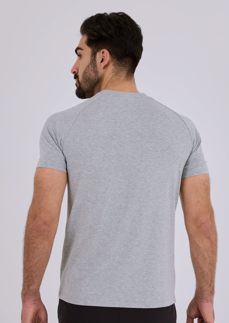 Mens Essential Tee Greymarl
