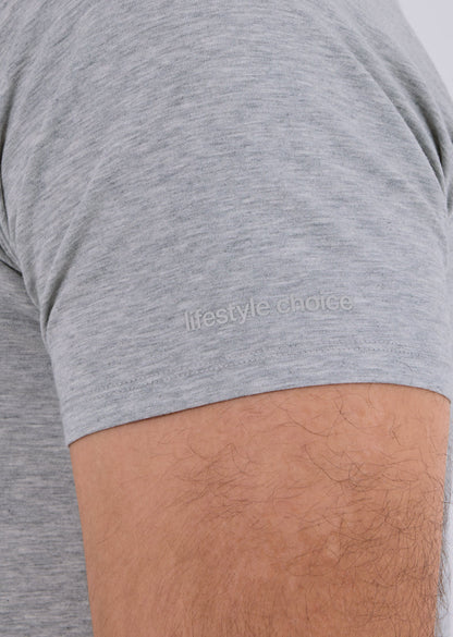 Mens Essential Tee Greymarl