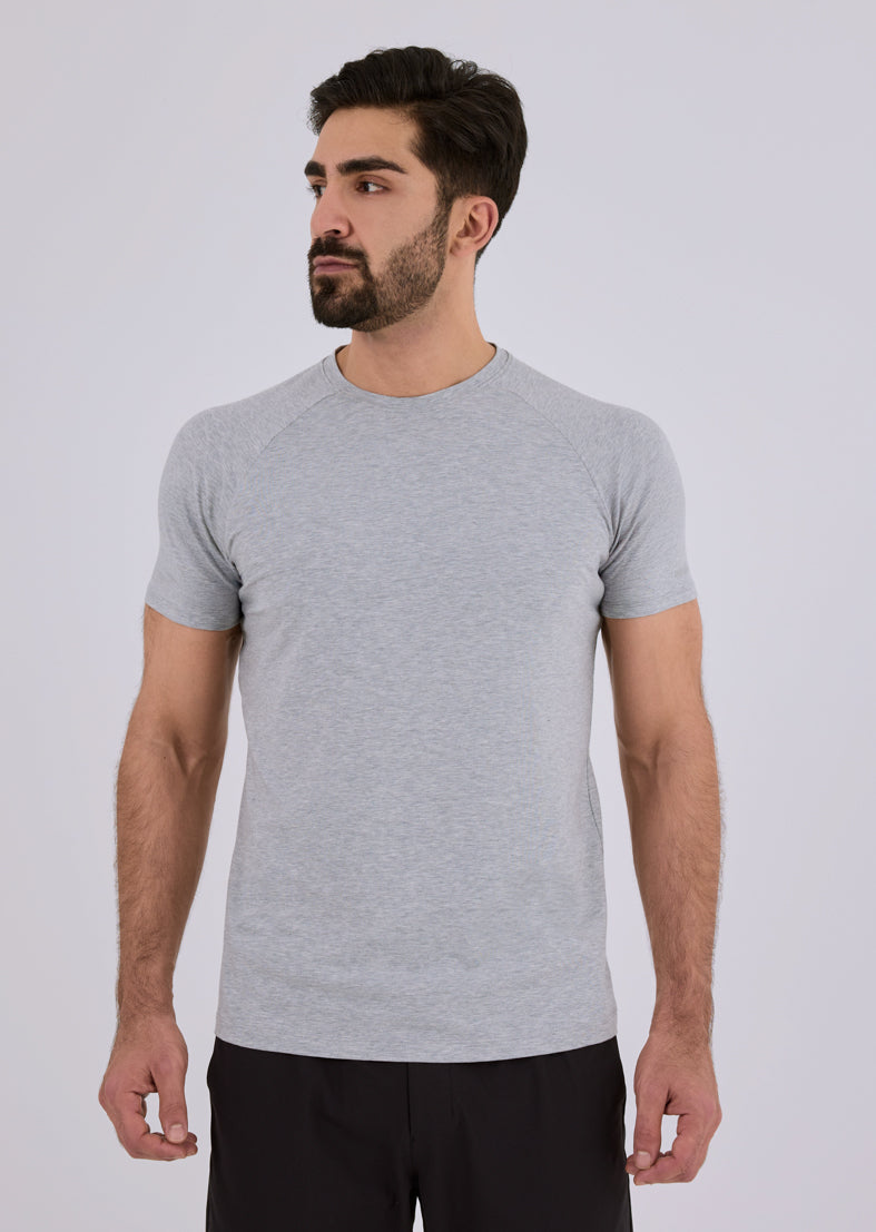 Mens Essential Tee Greymarl