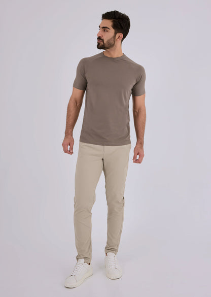 Mens Essential Tee Walnut