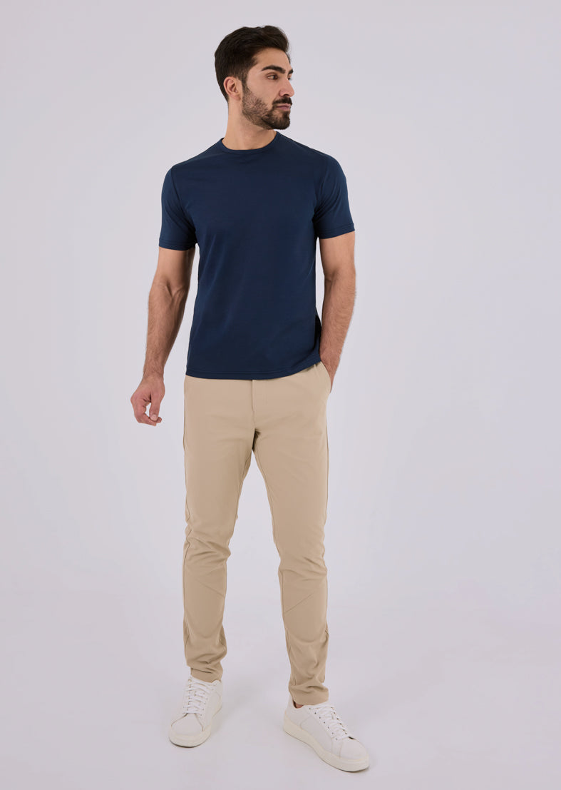 Men's Mercerised Tee Dark navy