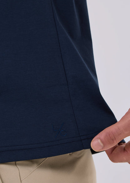 Men's Mercerised Tee Dark navy