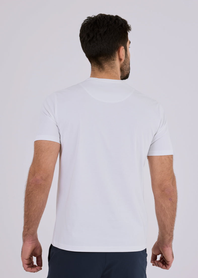 Men's Mercerised Tee Ivory