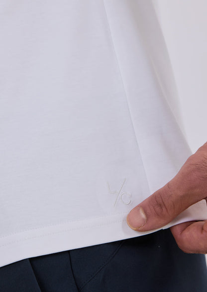 Men's Mercerised Tee Ivory