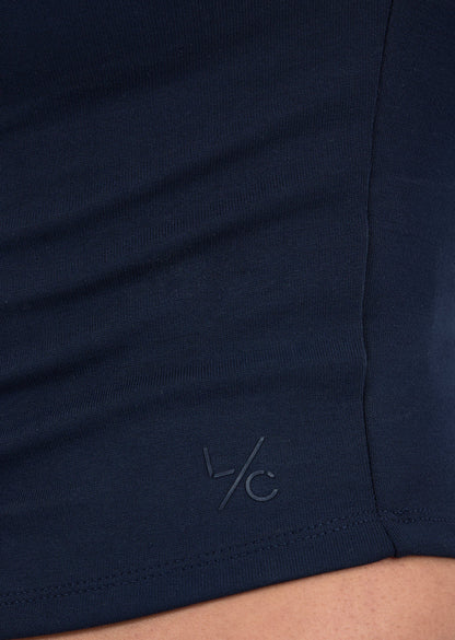 Women's Cap Sleeve Top Dark Navy