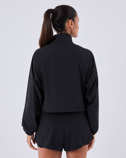 Women's Half-Zip Jacket Black Onyx