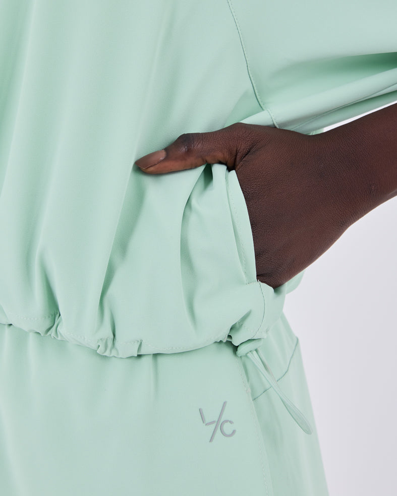 Women's Half-Zip Jacket Fresh Mint