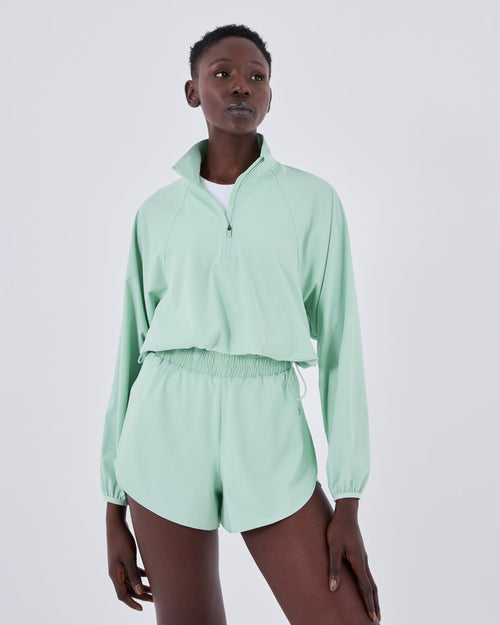 Women's Half-Zip Jacket Fresh Mint