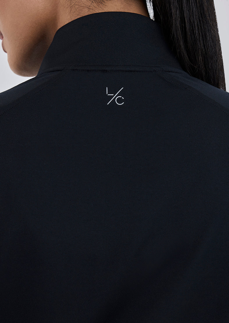 Women's Zip Up Black