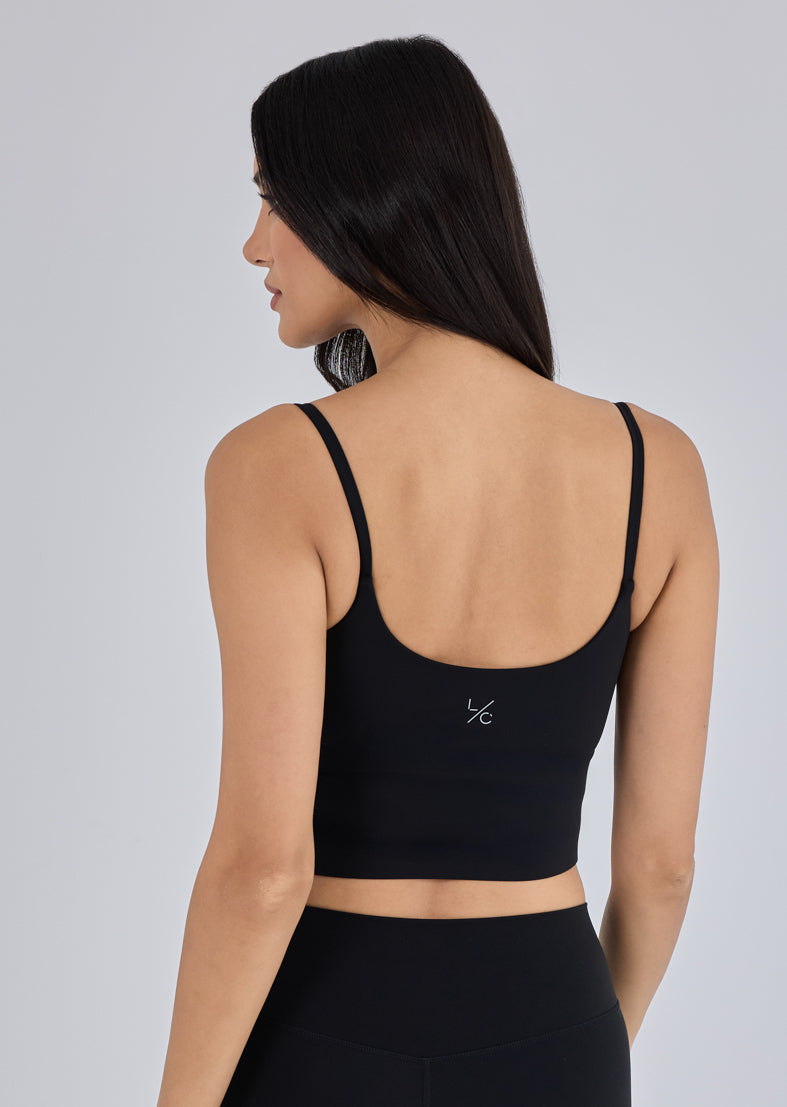 Women's Wrap Cami Top Black