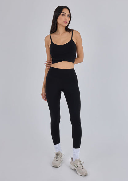 Women's Wrap Cami Top Black