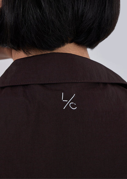 Women's Zip Through Jacket Dark Cocoa