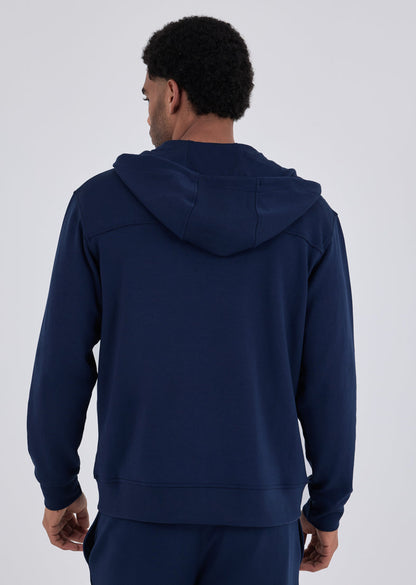 Men's Zip Up Hoodie Dark Navy
