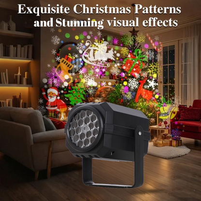 🔥Black Friday Sale 🎁Rotating LED Christmas Pattern Projector Light